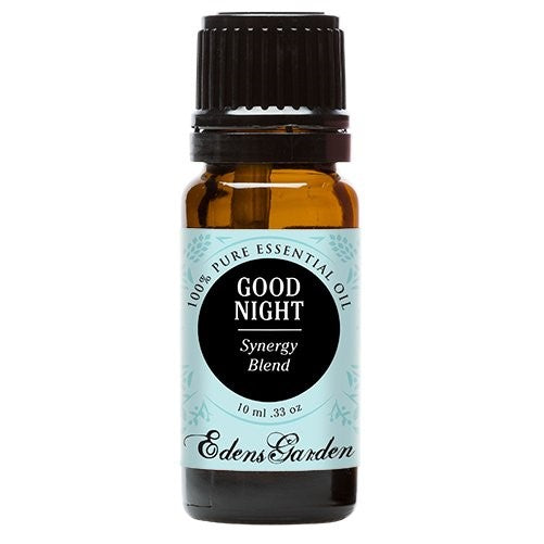 Edens Garden Good Night 10 ml 100% Pure Therapeutic Grade GC/MS Tested (Lavender, Sweet Majoram, Chamomile, Bergamot, Ylang Ylang, Sandalwood, Key Lime, Vanilla)