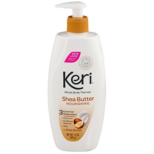 Keri Nourishing Shea Butter Lotion 15 oz (Pack of 2)