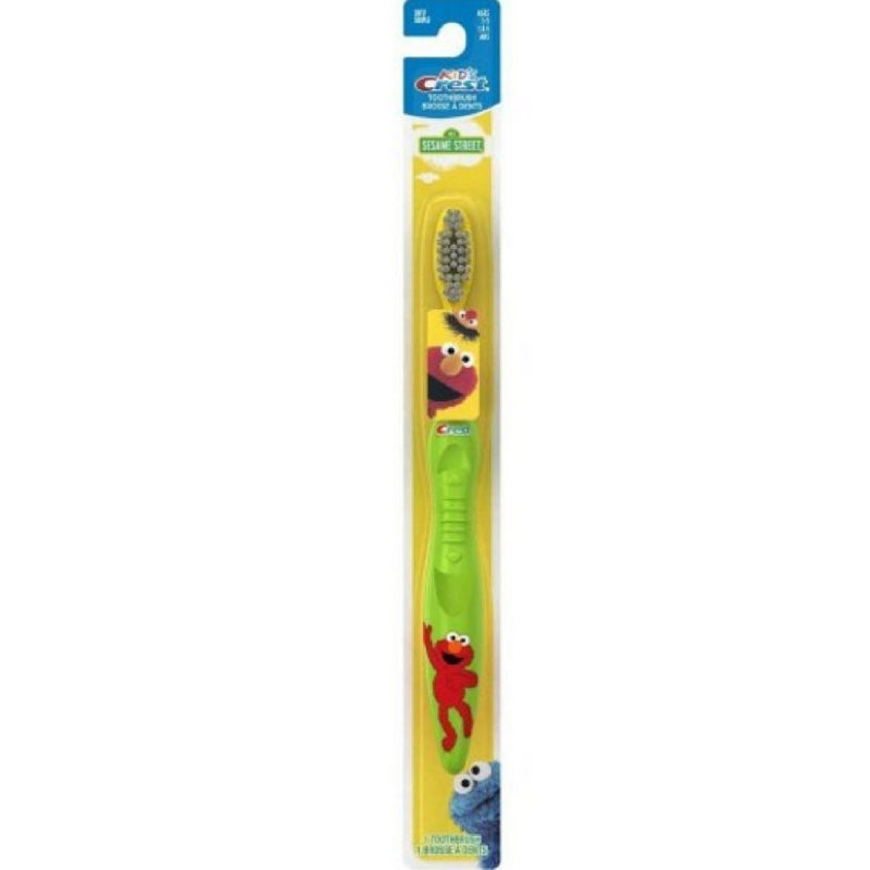 Crest Toothbrush Kid's Soft Sesame Street 1 Each (Pack of 2)