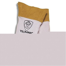 John Tillman and Co 24CS Kidskin Premium Grade TIG Welders Glove with Kevlar Stitching, Straight Thumb and 4" Cuff, Small, Pearl Gray