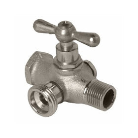 ARROWHEAD BRASS & PLUMBING 248LF 1/2" Bypass, Red Brass, Washing Machine Valve