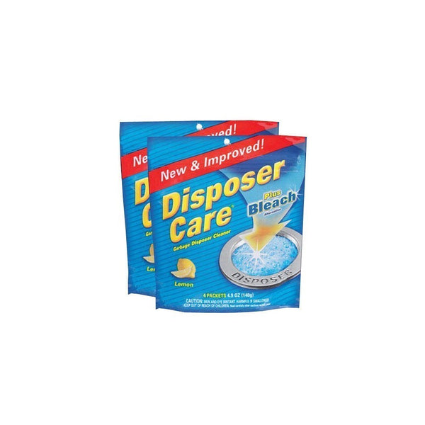 Glisten DP06N-PB Disposer Care Foaming Garbage Disposer Cleaner-4.9 Ounces 4 ct-2 pk