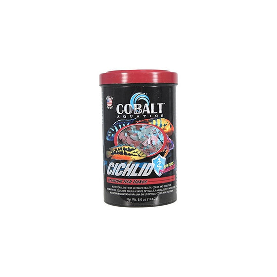 Cobalt Aquatics Cichlid Flake, 5 oz