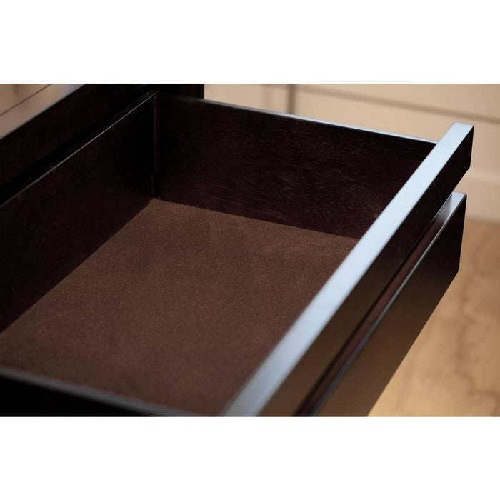 Spacious Drawers Wooden Dresser in Transitional Style, Brown