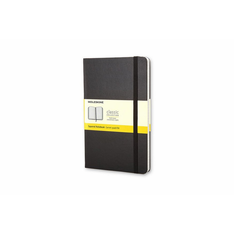 Moleskine Classic Notebook, Pocket, Squared, Black, Hard Cover (3.5 x 5.5) (Classic Notebooks)