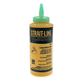 IRWIN Tools STRAIT-LINE 64907 High-Visibility Marking Chalk, 8-ounce, Green (64907)