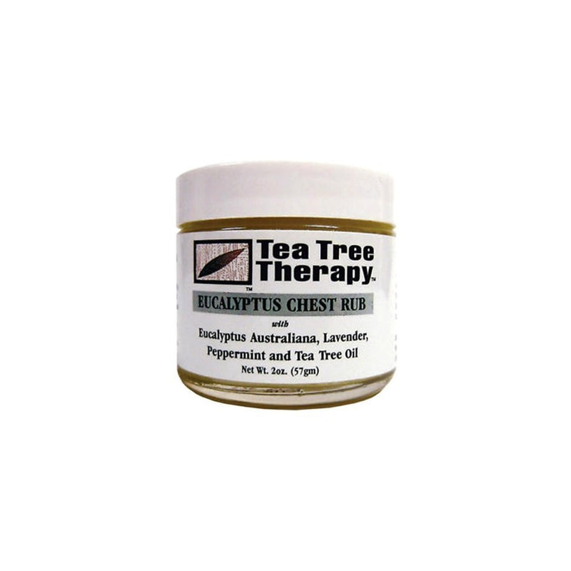 Tea Tree Therapy Eucalyptus Australian Chest Oil, Lavender Peppermint and Tea Tree, 2 Ounce