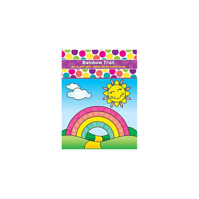Do-A-Dot Art Coloring Books for Kids – Rainbow Trail Activity Book for Girls, Boys and Toddlers