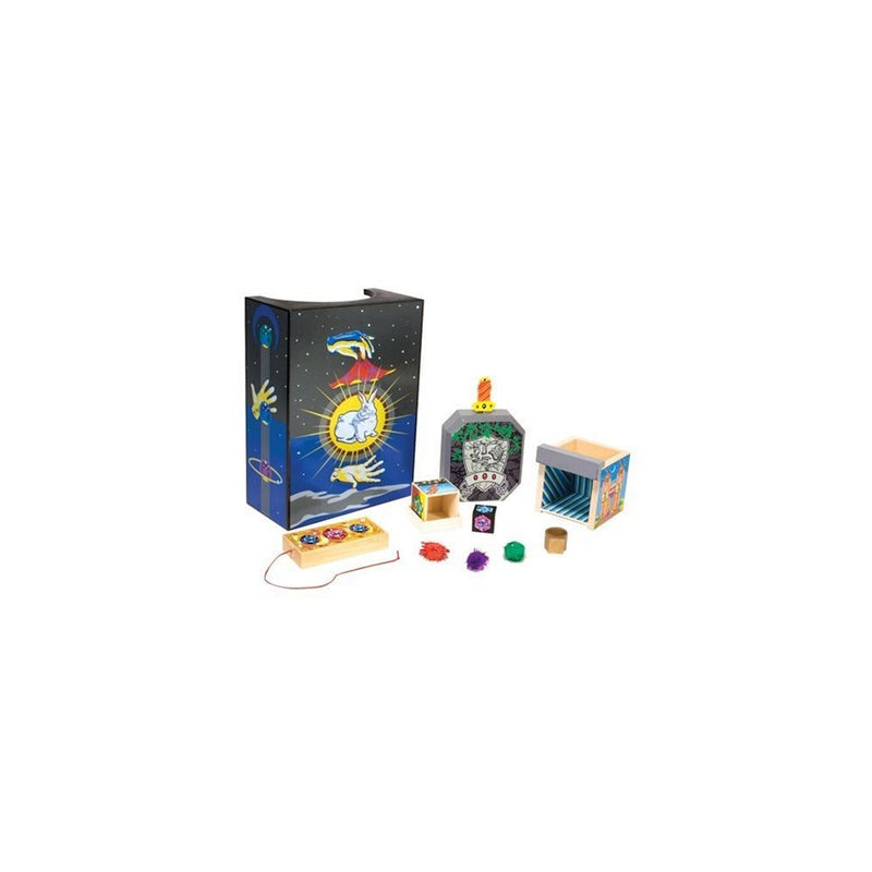 Melissa & Doug Discovery Magic Set With 4 Classic Tricks, Solid-Wood Construction