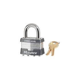 MASTERLOCK CO 1KA-2081 1-3/4", Laminated Steel Padlock, Keyed Alike To Key #2081