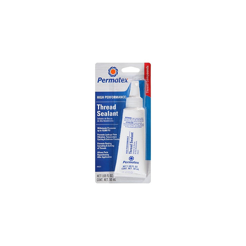 Permatex 56521 High Performance Thread Sealant, 50 ml