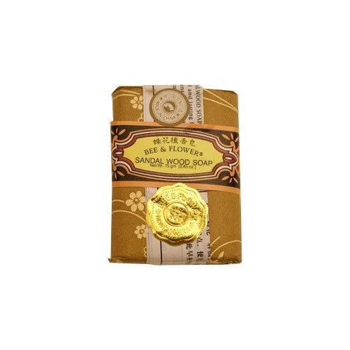 Bee and Flower Sandal Wood Soap 12 Bars Set