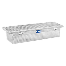 UWS TBS-69-LP Single Lid Low Profile Aluminum Toolbox with Beveled Insulated Lid