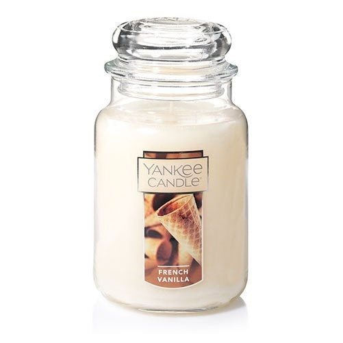 Yankee Candle Large Jar Candle, French Vanilla