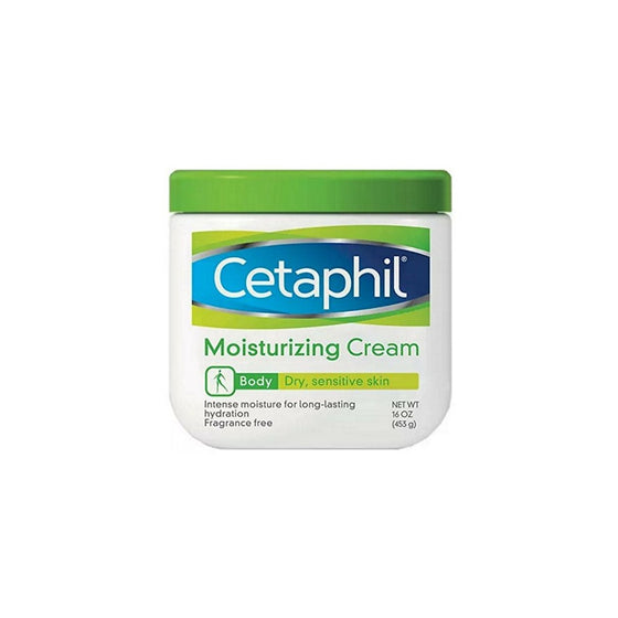 Cetaphil Moisturizing Cream for Dry/Sensitive Skin, Fragrance Free 16 oz