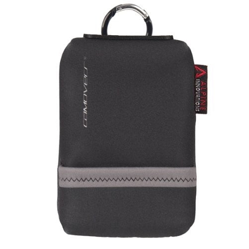 Alpine Innovations Camover CVFD30 Black & Grey Camera Case with Microfiber Lens Cloth