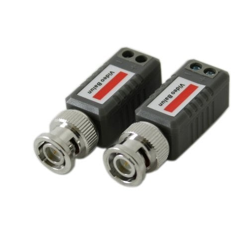 4 PAIRS (8 Pcs.) Mini CCTV BNC Video Balun, Passive