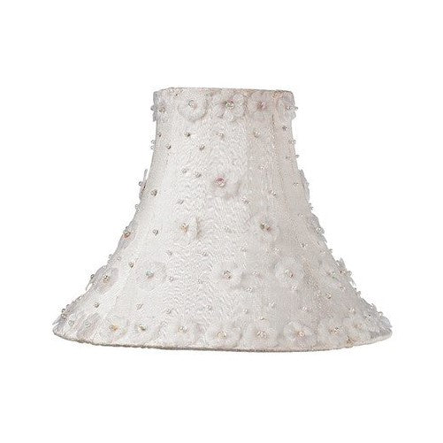 Jubilee Collection 3041 Petal Flower Shade, Medium, White