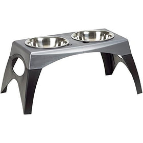 Bergan Elevated Feeder - Extra Large Storm Cloud