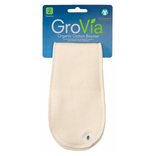 GroVia Organic Cotton Stay Dry Boosters - 2 Pack