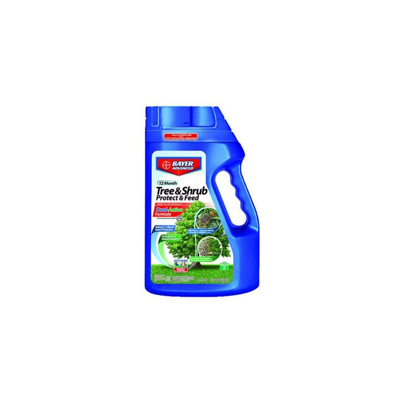 Bayer Advanced 701700 12 Month Tree and Shrub Protect and Feed Granules, 4-Pound