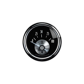Auto Meter 2028 Prestige Black 2-1/16" 0-100 PSI Oil Pressure Gauge