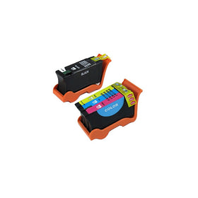 2 Pack Compatible Ink for Dell Series 21 22 23 24 All-In-One Printers P513w P713w V313 V313w V515w V715w