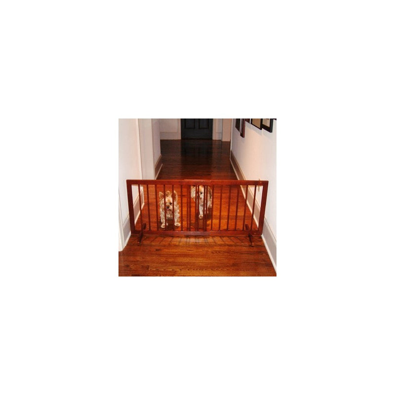 Step Over Pet Gate Finish: Walnut