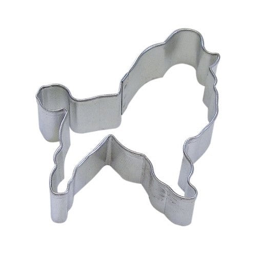 R&M Poodle 3" Cookie Cutter in Durable, Economical, Tinplated Steel