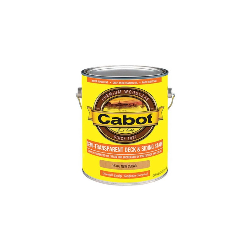 CABOT SAMUEL 16316-07 GAL Ced Tran Deck Stain