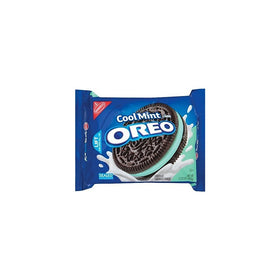 Oreo Chocolate & Cool Mint Creme Sandwich Cookies 15.25 Oz. (2 Pack)