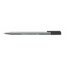 Staedtler Triplus Fineliner Black 0.3mm - Pack of Six