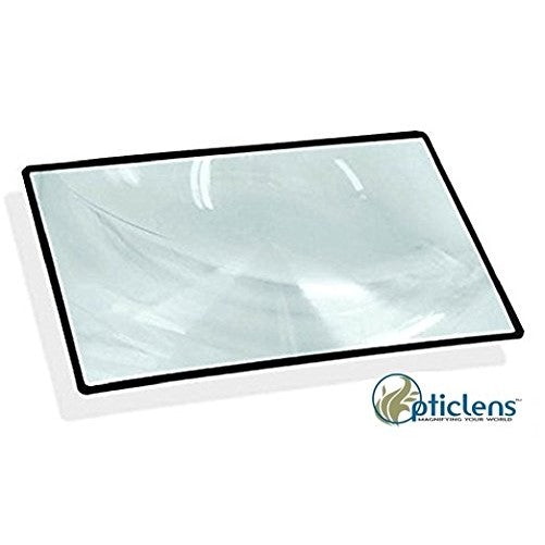 4.5" x 7" Flexible 200% Magnifier Sheet