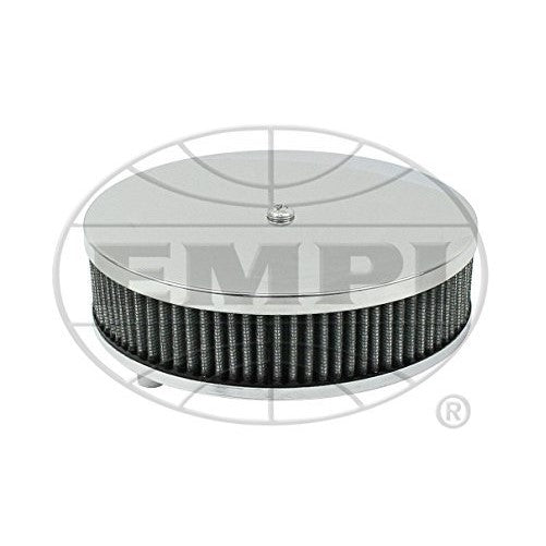 EMPI 8957 Air Cleaner for Stock VW Carb, 2 1/2" High w/Gauze Element, VW BUG, BUS, GHIA, BAJA, SAND RAIL