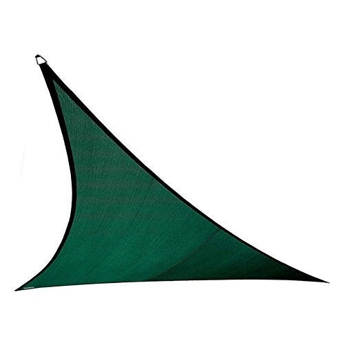 Coolaroo 473907 Coolhaven Triangle Shade Sail, 12', Green