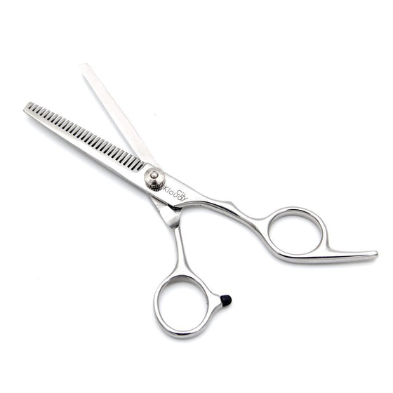 KLOUD City Professional Hair Cutting Scissors Shears (Teeth Thinning Scissors)