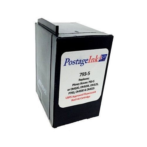Pitney Bowes DM200L / DM225 Red Ink Cartridge 793-5