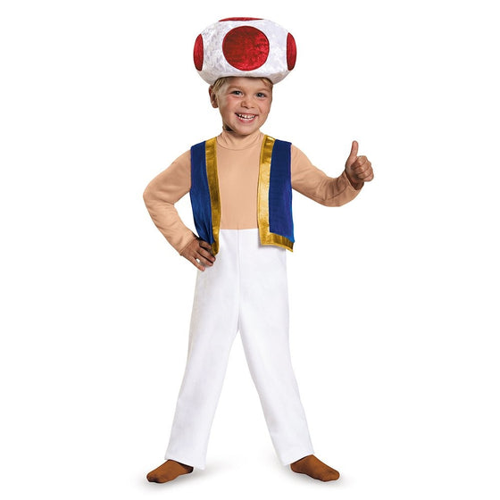 Disguise Toad Toddler Costume, Small (2T)