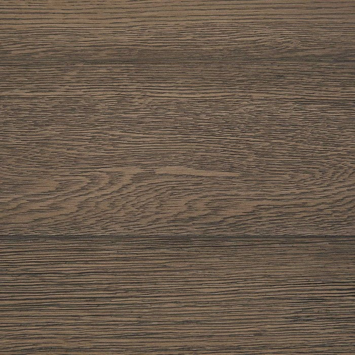 Two Tone Wooden Desk with Turned Legs and Three Drawer, Brown and Gray