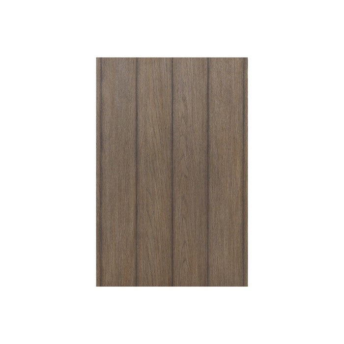 Farmhouse Style Oak Wood Table Set with Canted Legs and Lower Shelf, Set of Three, White and Brown