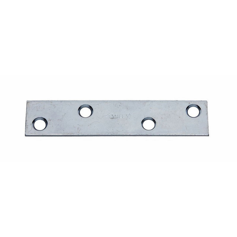 Stanley Hardware 75-5851 4" Mending Plates - Zinc Plated 4 per Package
