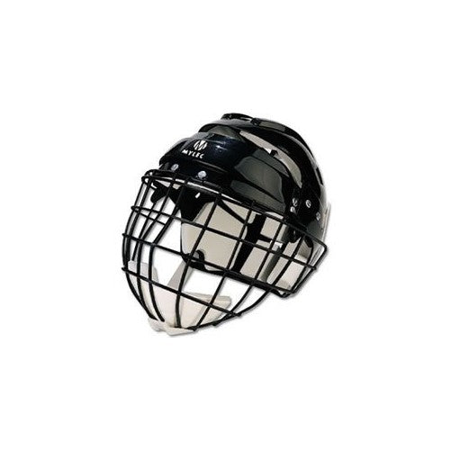 MYLEC ROLLER HOCKEY HELMET w/ FACE GUARD BLACK JUNIOR