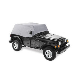 Pavement Ends by Bestop 41729-09 Charcoal Canopy Cover for 1997-2006 Wrangler TJ (except Unlimited)
