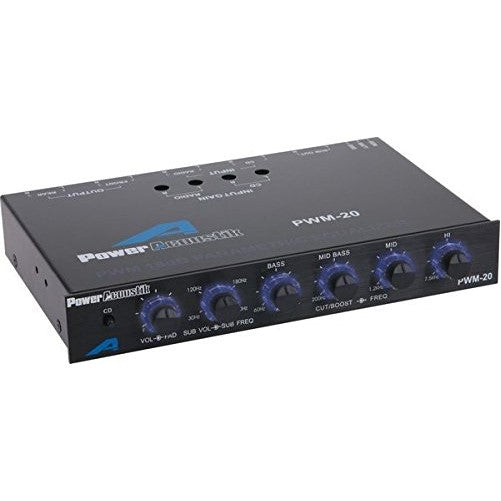 Power AcoustikPWM-20 Four Band Parametric Equalizer