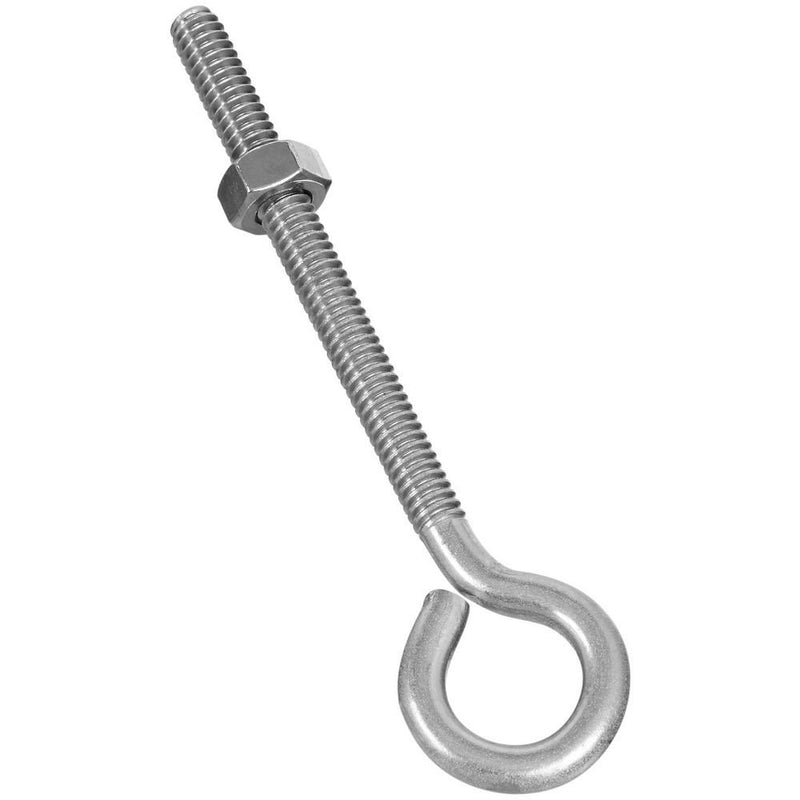 National Hardware N221-606 2161BC Eye Bolt in Stainless Steel, 1/4" x 4"