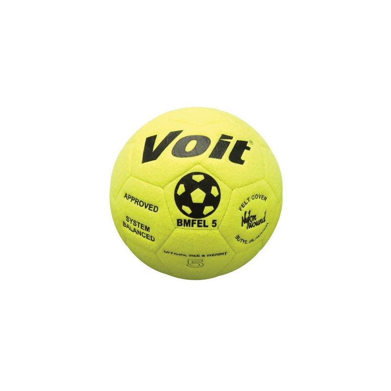 Voit Indoor Felt Soccer Ball, Size 5