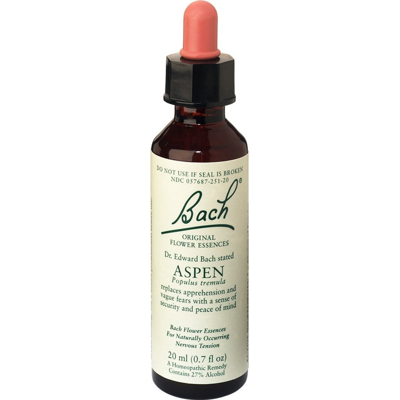 Bach Original Flower Remedies Supplement, Aspen, 20 ml