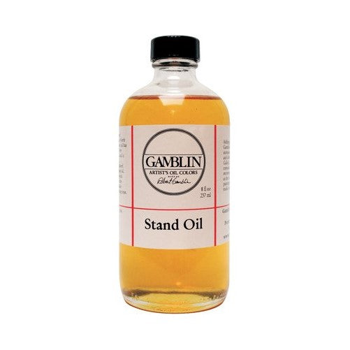 Gamblin Stand Linseed Oil 8 Oz (G08008)