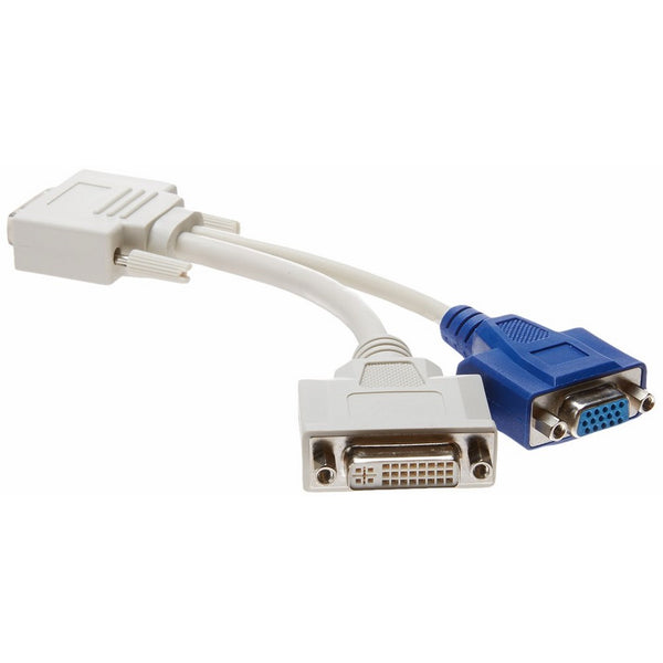 WYSE 920302-02L DVI-I Dual Link to DVI & VGA Video Adapter Splitter Cable VXOL/LE