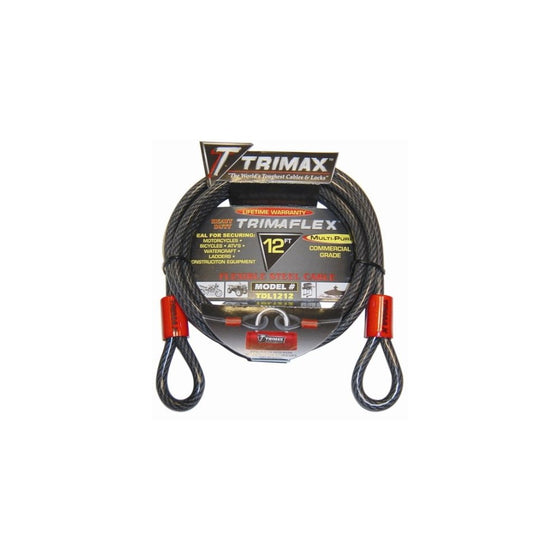 Trimax TDL1212 Trimaflex Dual Loop Multi-Use Cable (12 ft long x 12mm)